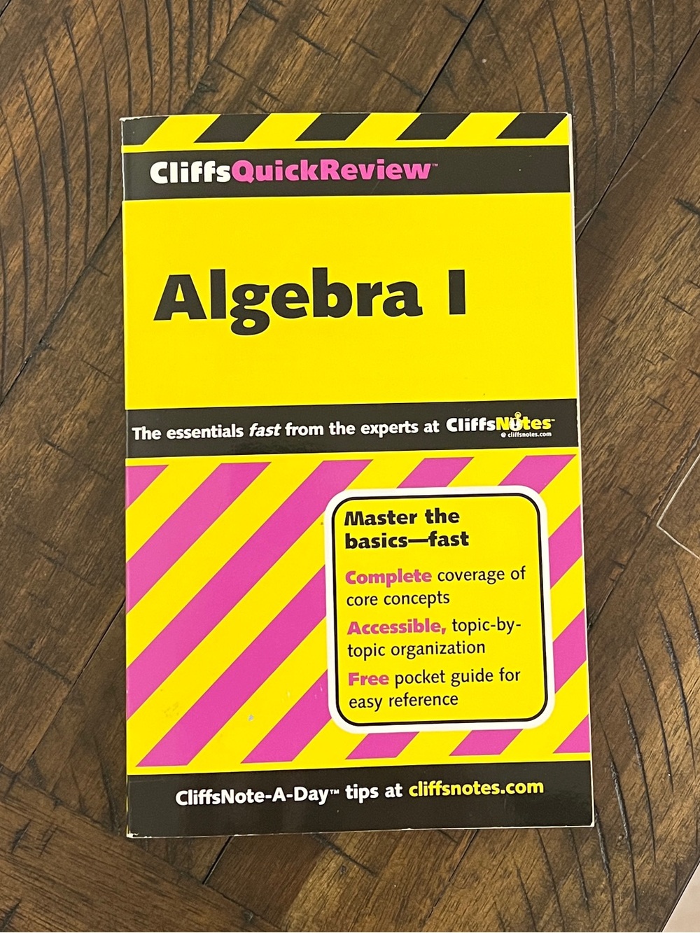 Algebra 1 CliffsNotes CliffsQuickReview
